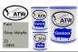 Preview: Ford, Silver Metallic, Z3 / 6895: 1L Lackdose + 1L Klarlack + 500ml Härter - Set, von ATW Autoteile West.